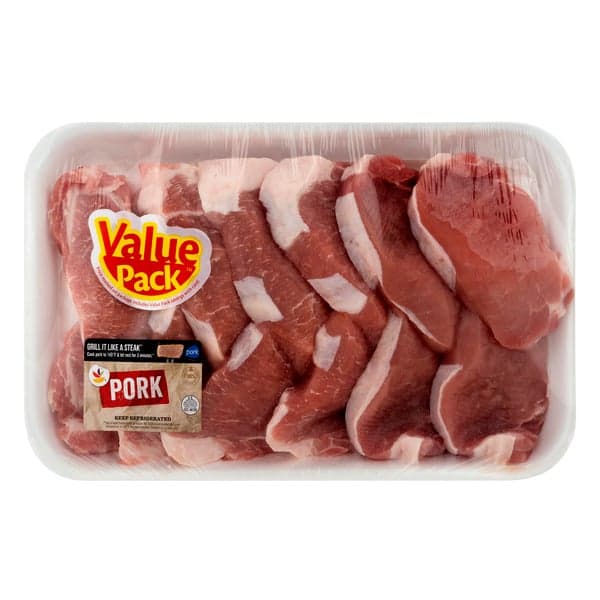 Our Brand Natural Boneless Center Cut Pork Chops Value