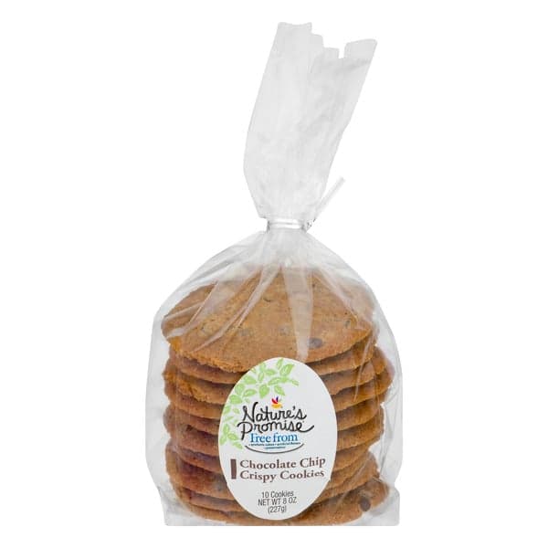 Nature'S Promise Bakery Crispy Cookies Chocolate Chip