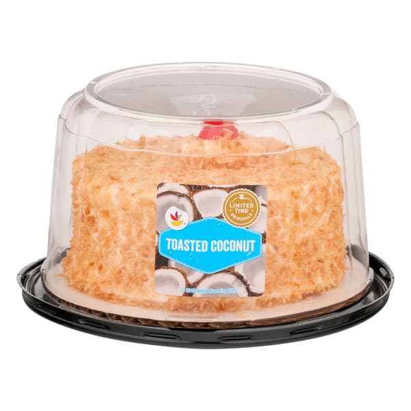 Giant Toasted Coconut Cake