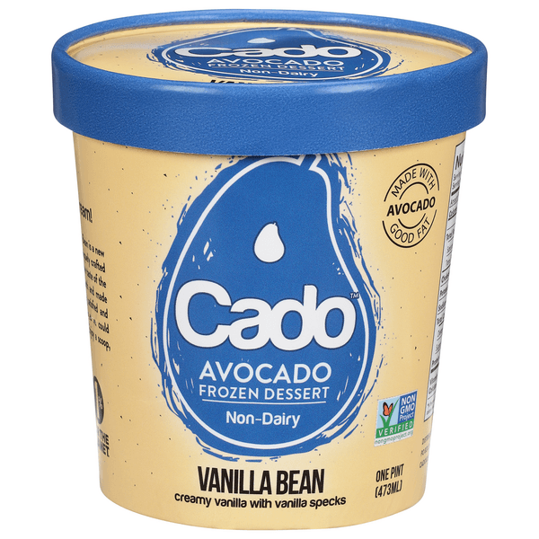 Cado Avocado Non-Dairy  Dessert Vanilla Bean