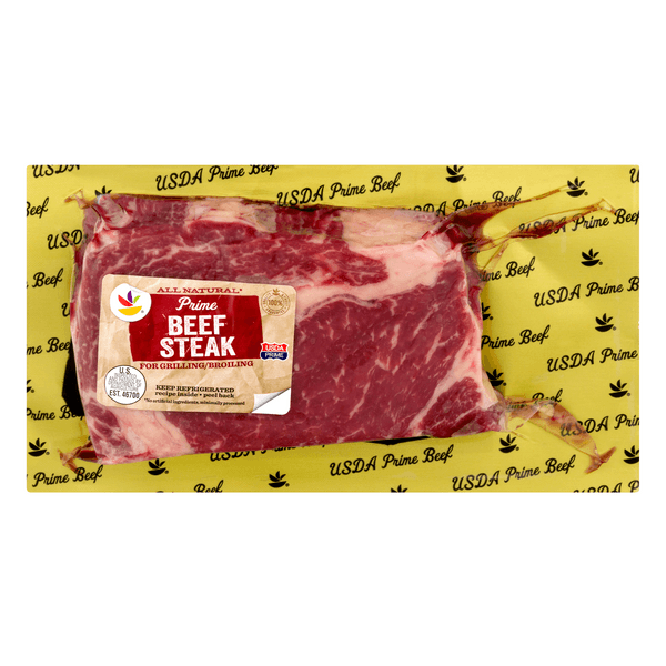 Usda Prime Beef Rib Eye Steak Boneless Fresh