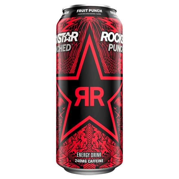 Rockstar Punched Fruit Punch Energy Drink