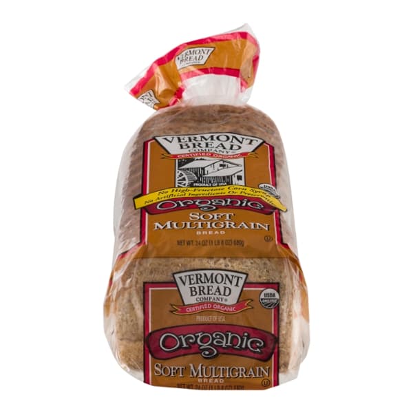 Vermont Soft Multigran Bread Organic