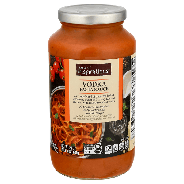 Taste Of Inspirations Vodka Pasta Sauce