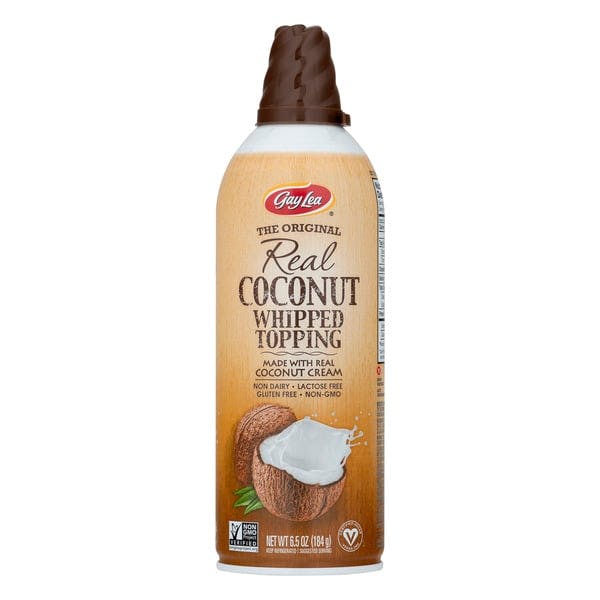 Is it Added Salt Free? Gay Lea Real Whipped Topping Coconut Cream Gluten & Lactose Free