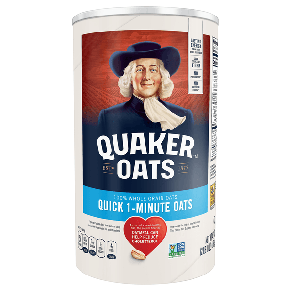 Quaker Oats Whole Grain Quick 1 Minute