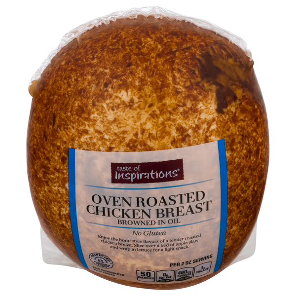 Taste Of Inspirations Deli Chicken Oven Roasted (Regular Sliced) No Gluten