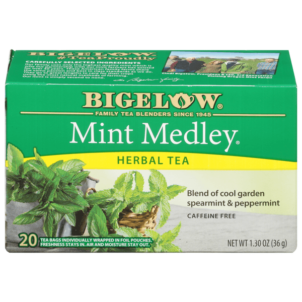 Bigelow Tea Bags Herbal Mint Medley