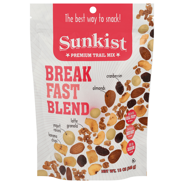 Sunkist Premium Breakfast Blend Trail Mix