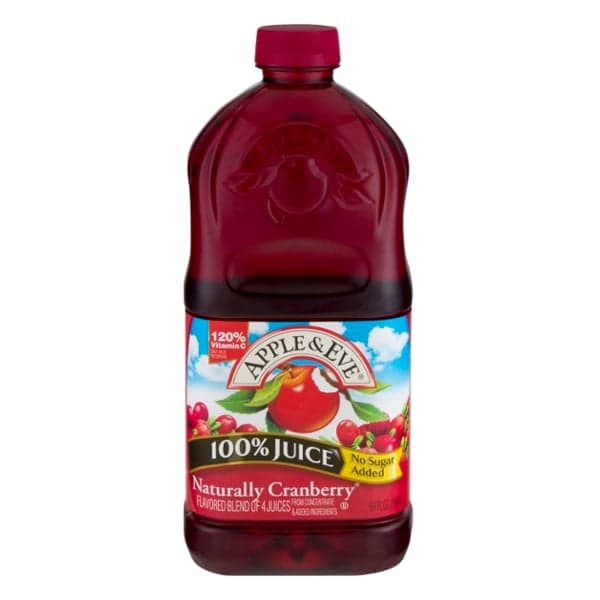 Apple & Eve 100% Cranberry Juice Calcium Fortified No Sugar Added