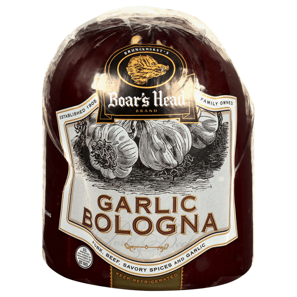 Boar'S Head Deli Bologna Garlic (Regular Sliced