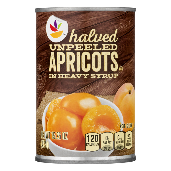 Stop & Shop Apricot Halved Unpeeled In Heavy Syrup