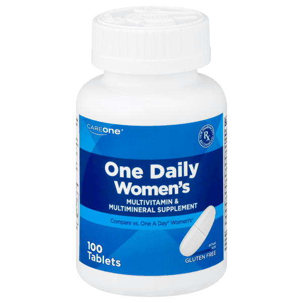 Careone One Daily Women'S Multivitamin Tablets Gluten Free