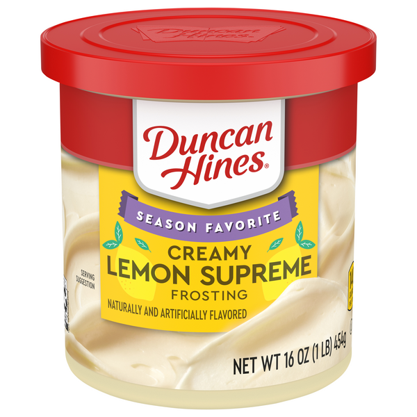 Is it Lactose Free? Duncan Hines Lemon Supreme Creamy Home-style Frosting
