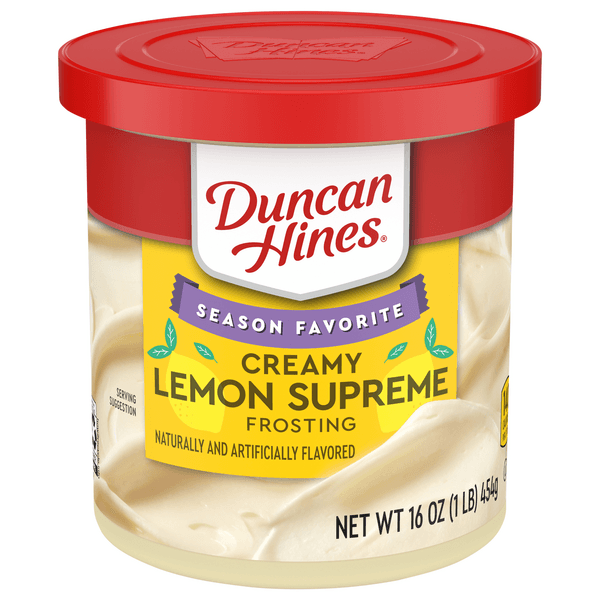 Is it Seed Oil Free? Duncan Hines Lemon Supreme Creamy Home-style Frosting