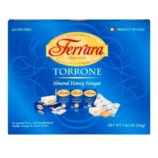 Ferrara Torrone Candy Nougat Almond Honey Assorted