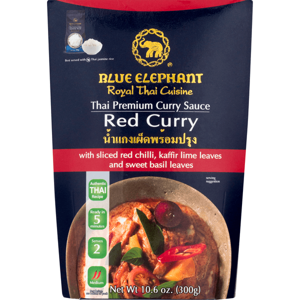 Blue Elephant Curry Sauce Thai Premium Red Curry