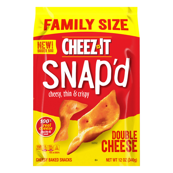Is it Mushroom Free? Cheez-it Snap'd Cheese Cracker Chips, Double Cheese