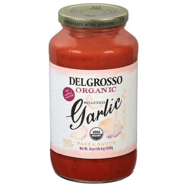 Delgrosso Pasta Sauce Roasted Garlic Organic