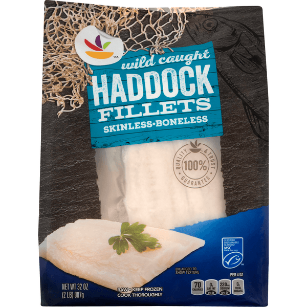 Stop & Shop Wild Caught Boneless Skinless Haddock Fillets