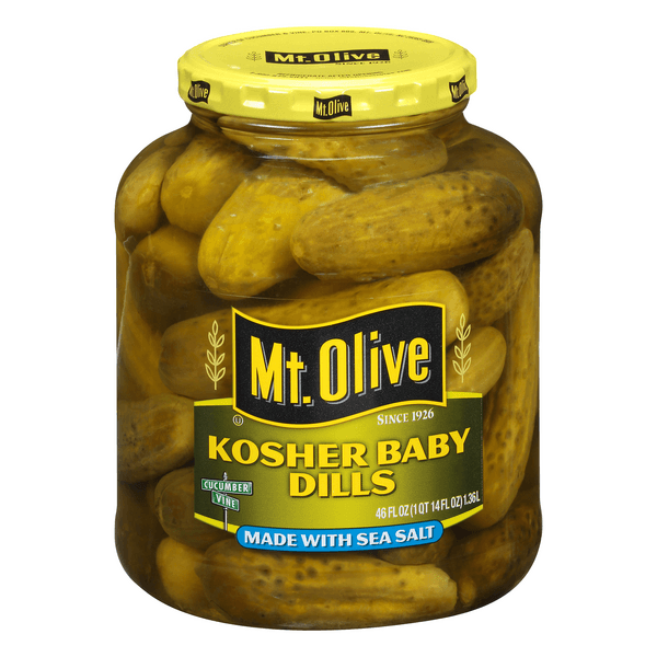 Mt. Olive Kosher Baby Dill Pickles