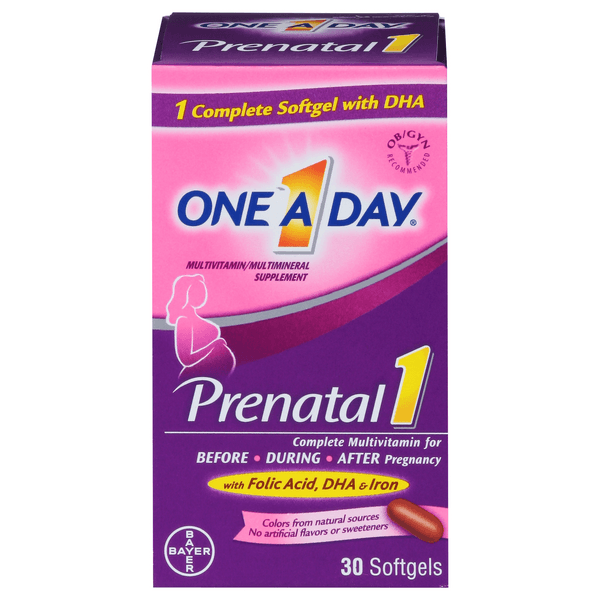 One A Day Multivitamin Womens Prenatal 1 Pill