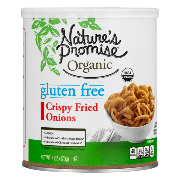 Nature'S Promise Organic Crispy Fried Onions Gluten Free