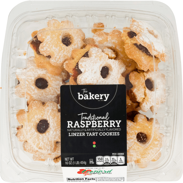 Stop & Shop The Bakery Traditional Raspberry Linzer Tart Cookies