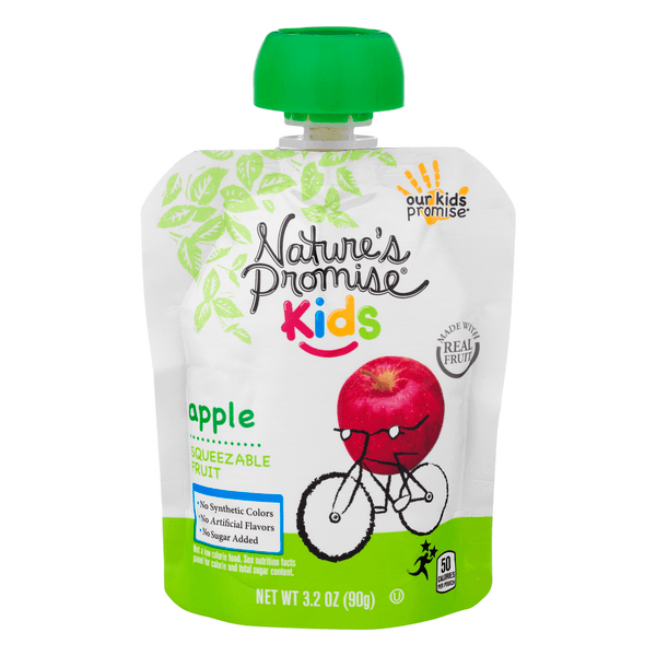 Nature'S Promise Kids Squeezable Fruit Apple