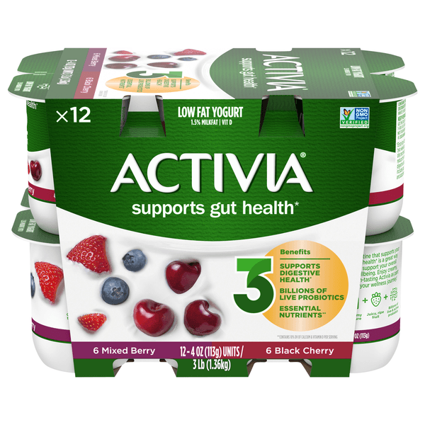 Is it Xanthan Gum Free? Dannon Activia Black Cherry & Mixed Berry Probiotic Yogurt