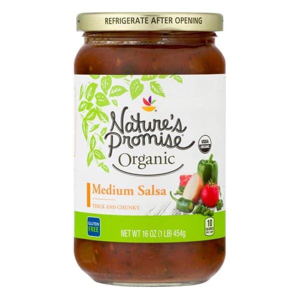 Nature'S Promise Organic Salsa Medium Gluten Free