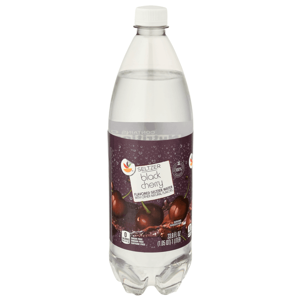 Stop & Shop Black Cherry Seltzer Water