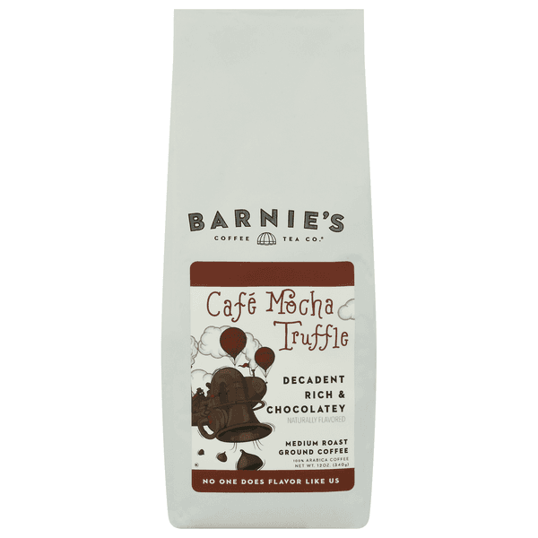 Barnie'S Cafe Mocha Truffle Medium Roast Coffee (Ground
