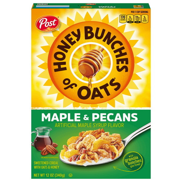 Post Honey Bunches Of Oats Maple & Pecans