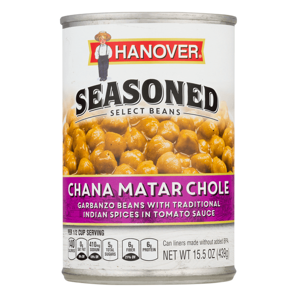 Hanover Seasoned Garbanzo Beans Chana Matar Chole