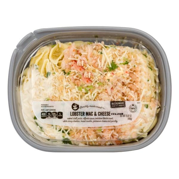 Our Brand Freshly Made Meal Mac & Cheese With Lobster