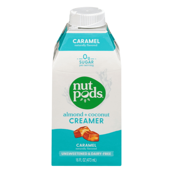 Nutpods Almond + Coconut Creamer Caramel Unsweetened & Dairy-Free