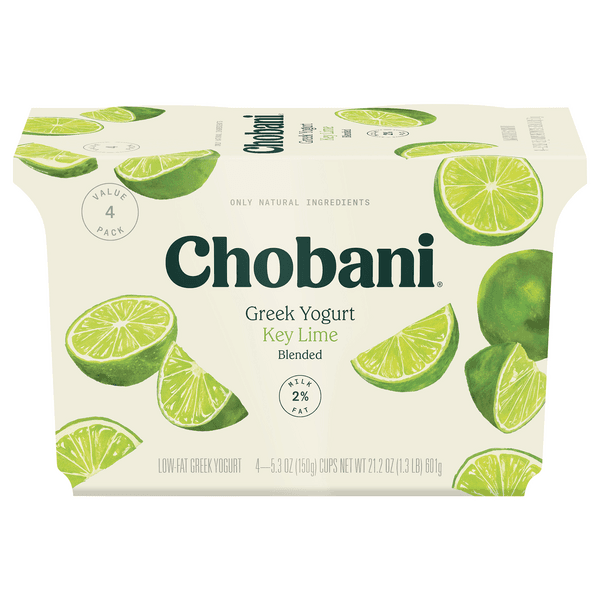 Chobani Key Lime Blended Greek Yogurt