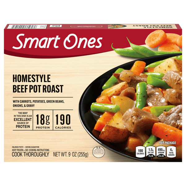 Smart Ones Homestyle Beef Pot Roast  Meal