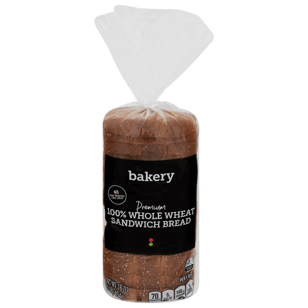 Stop & Shop The Bakery Premium 100% Whole Wheat Sliced Bread