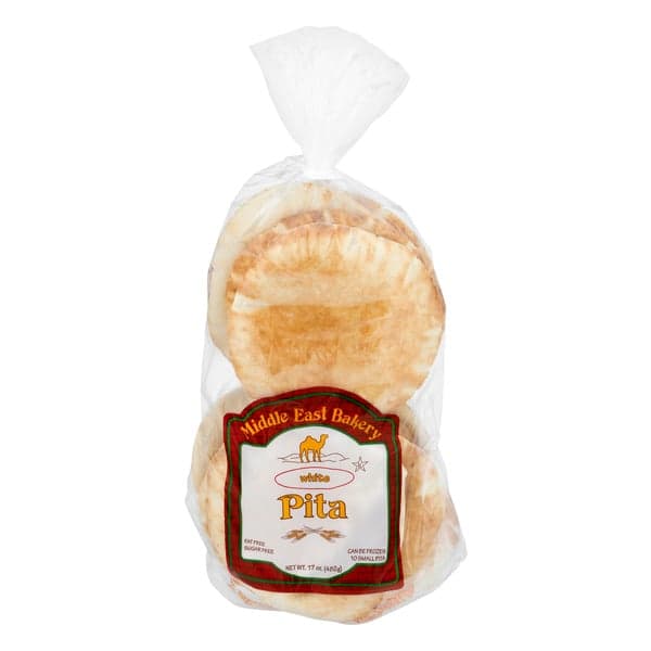 Middle East Bakery White Small Pita Bread
