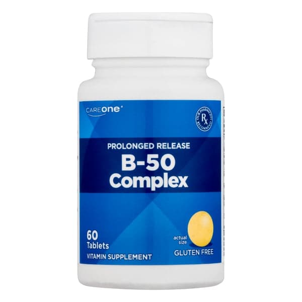 Careone B-50 Complex Prolonged Release Tablets Gluten Free