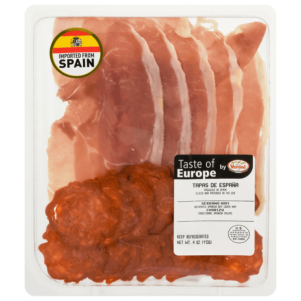 Veroni Taste Of Europe Tapas De Espana Serrano Ham & Chorizo