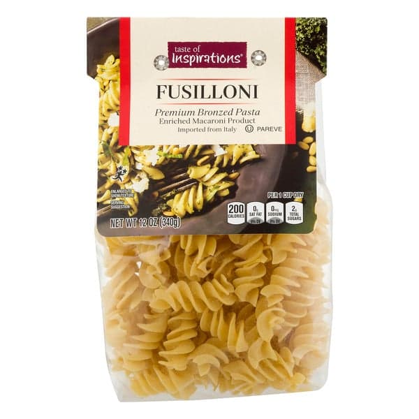 Taste Of Inspirations Premium Bronzed Pasta Fusilloni