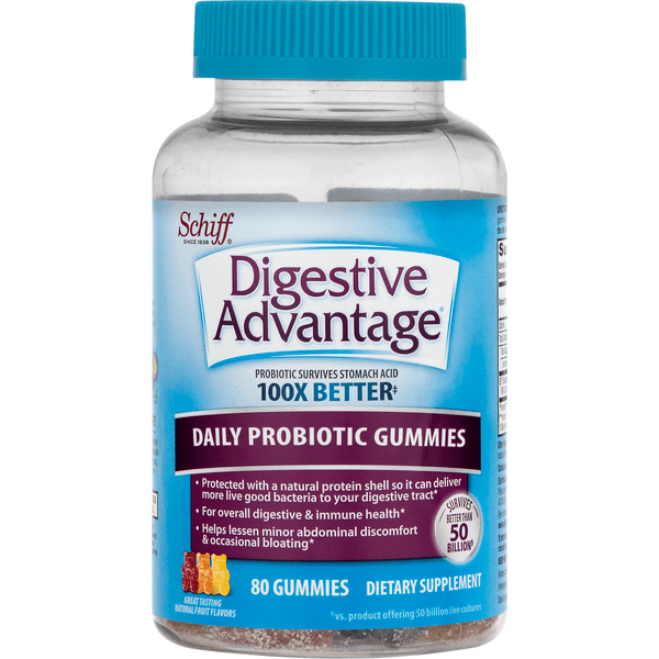 Digestive Advantage Daily Probiotic Gummies