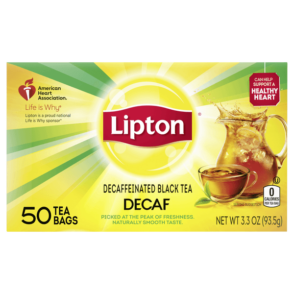 Lipton Tea Decaffeinated Bags