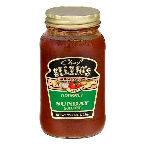 Chef Silvio'S Gourmet Sunday Pasta Sauce All Natural