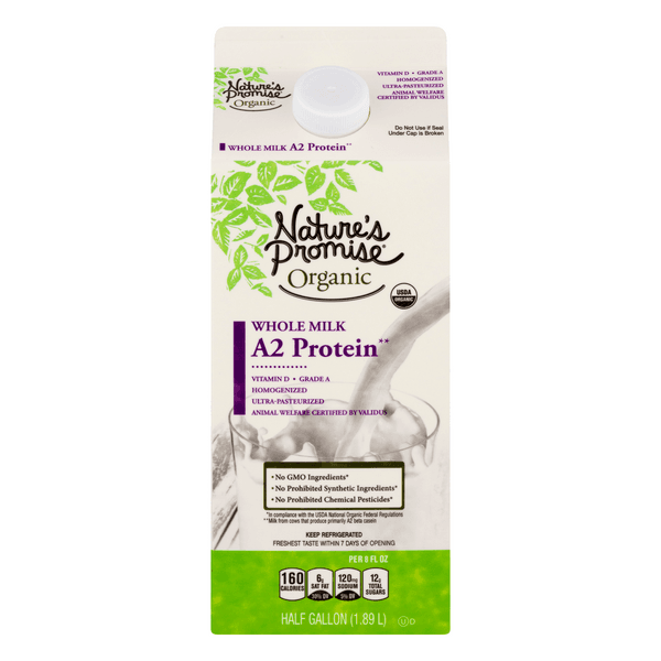 Nature'S Promise Organic A2 Protein Whole Milk
