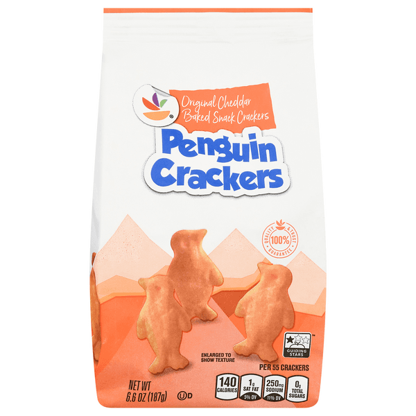 Stop & Shop Penguin Crackers Original Cheddar