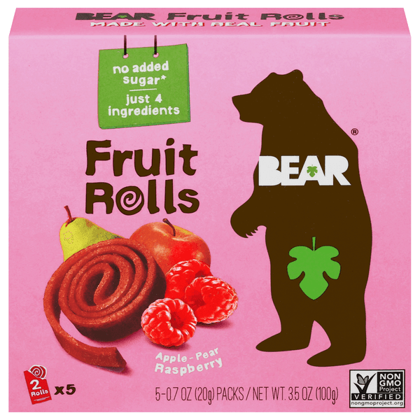Is it Nitrate & Nitrite Free? Bear Snacks Bear Raspberry Fruit Rolls